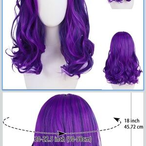 Purple Women's Hair Wig